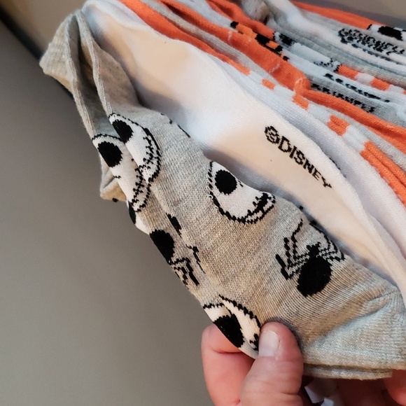 Disney 12 pack of no show Nightmare Before Christmas socks NWT - Picture 4 of 10
